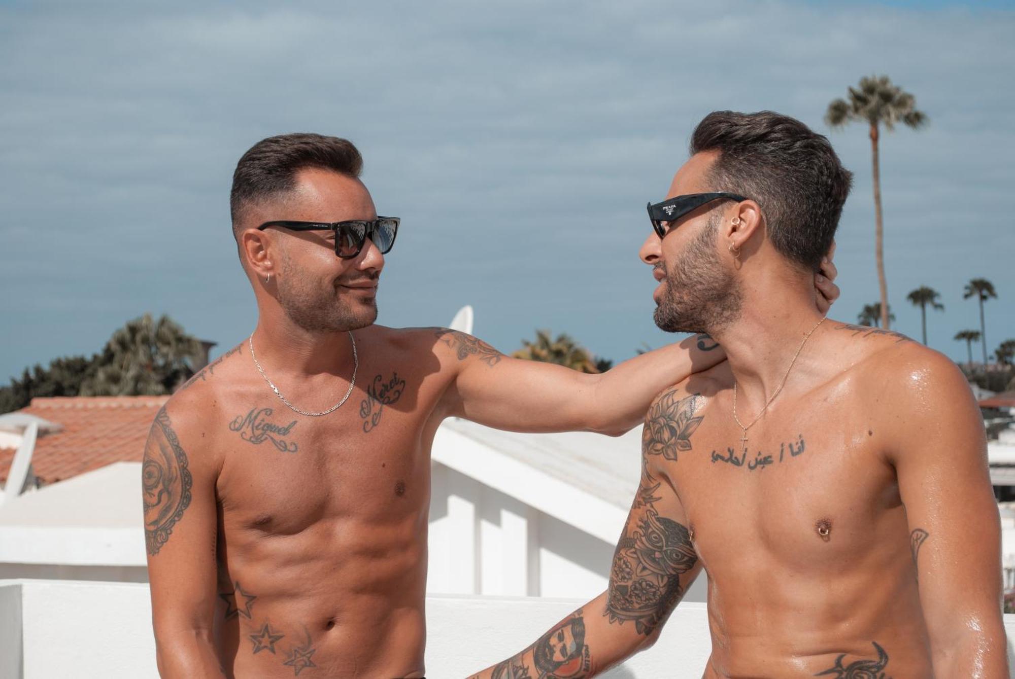 Mar Bianco - Gay Men Only Aparthotel Maspalomas  Eksteriør bilde