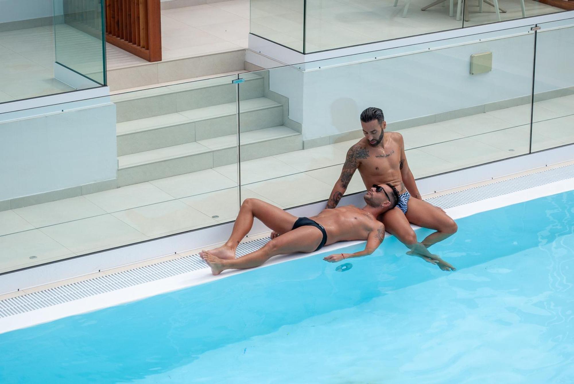 Mar Bianco - Gay Men Only Aparthotel Maspalomas  Eksteriør bilde