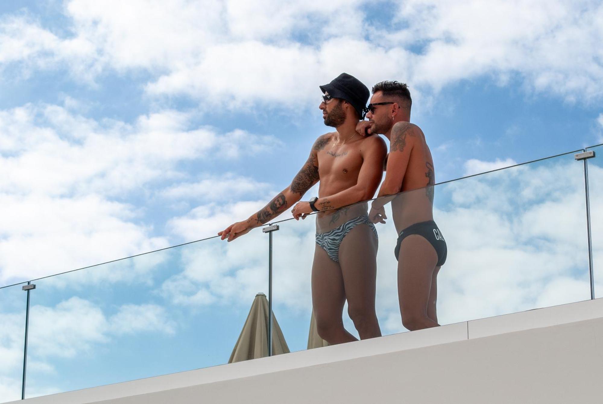 Mar Bianco - Gay Men Only Aparthotel Maspalomas  Eksteriør bilde