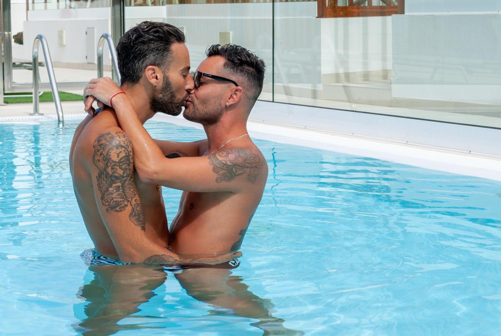 Mar Bianco - Gay Men Only Aparthotel Maspalomas  Eksteriør bilde