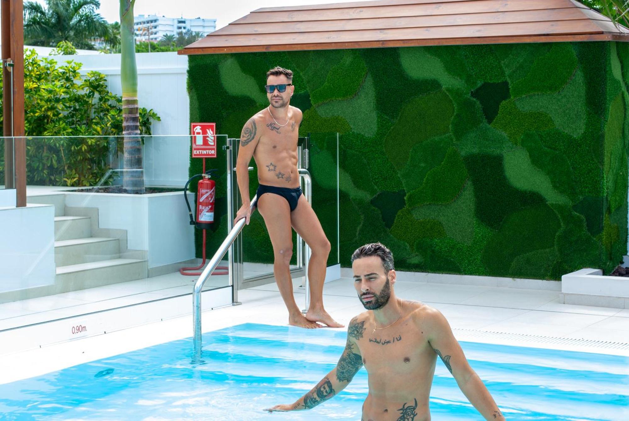 Mar Bianco - Gay Men Only Aparthotel Maspalomas  Eksteriør bilde